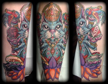 lucky 7 tattoo studio tattoos trevor wilson cat god lucky 7 tattoo studio tattoos trevor wilson cat god