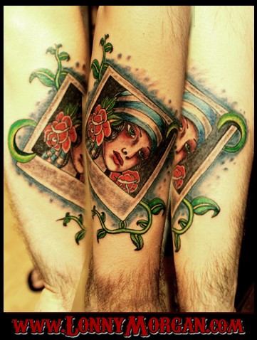  Tatoos on Lucky 7 Tattoo Studio   Tattoos   Lonny Morgan   Polaroid Tattoo