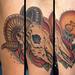 tattoo galleries/ - Custom Ram Skull Tattoo - 62336