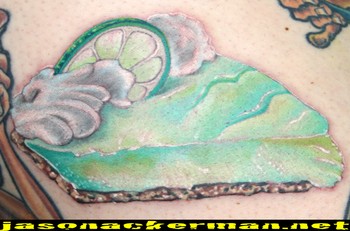 Jason Ackerman - key lime pie tattoo