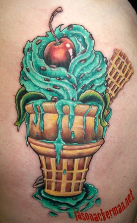 Dondurma D vmeleri Icecream Tattoos