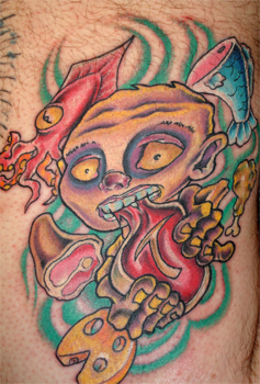 Tattoos - Memorial tattoos - meat