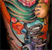 tattoo galleries/ - sprung rabbit in a vulkswagen beatle 