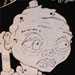 Tattoos - Halloween Zombie Boy in Graveyard - 18813