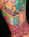 tattoo galleries/ - zombie nurse with brains tattoo