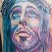 tattoo galleries/ - Color Realistic Jesus Tattoo