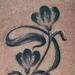 tattoo galleries/ - Black and Grey Flower Tattoo - 60502