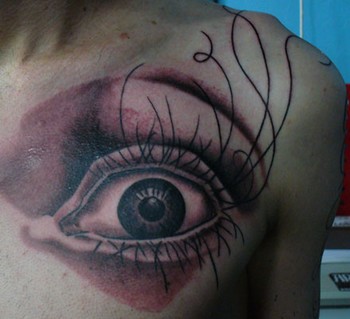 Tattoos - Aureole - eye tattoo