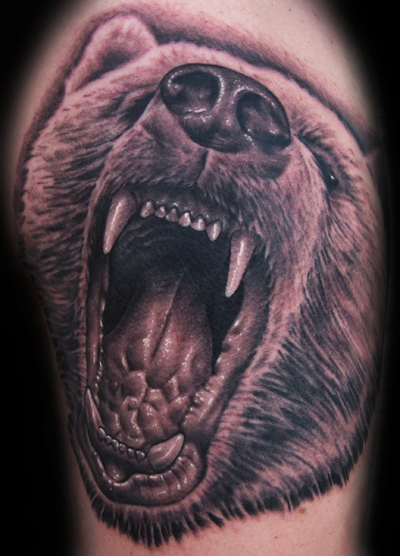 Bear Tattoos on Md Tattoo Studio   Tattoos   Josh Duffy   Bear