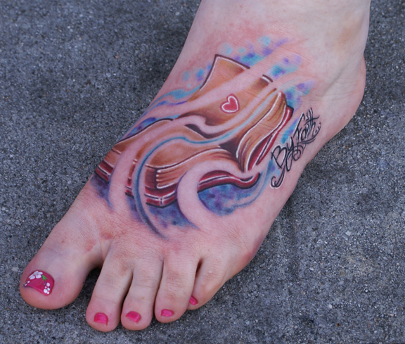 Brittan London Reese - Religious Bible Tattoo
