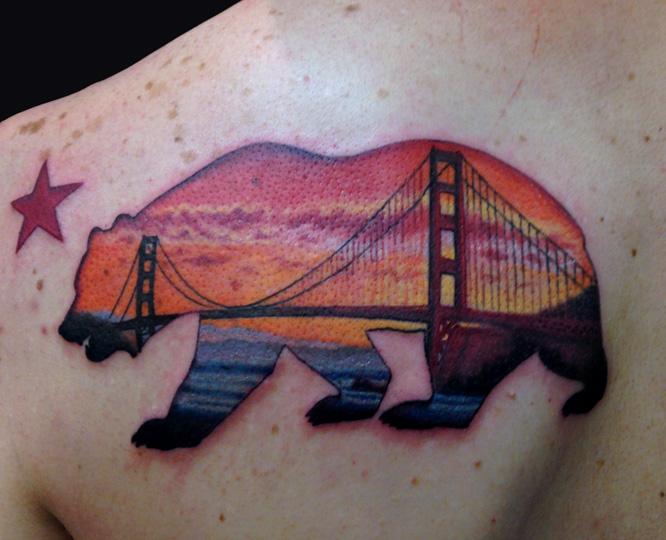 california bear with a san fran twist by marc durrant california bear with a san fran twist by marc durrant