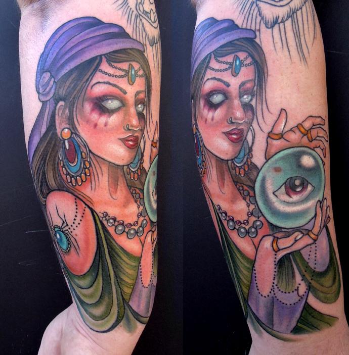 Katelyn Crane - Gypsy tattoo