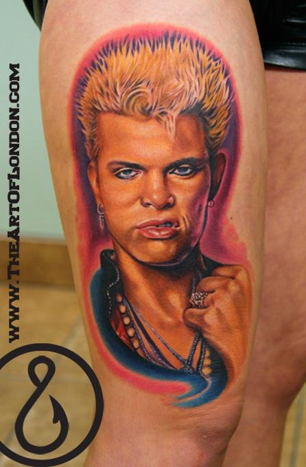 billy idol by london reese tattoonow billy idol by london reese tattoonow
