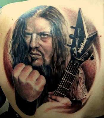 Tattoos Tattoos Celebrity Guitar Tattoo