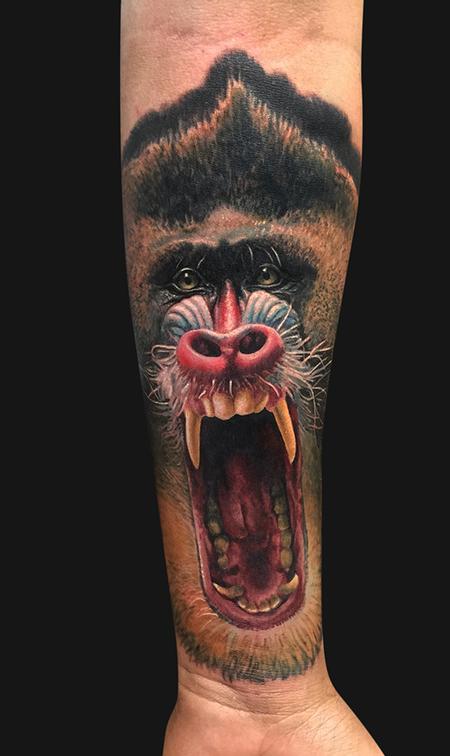 Tattoos - Mandrill Tattoo - 102126