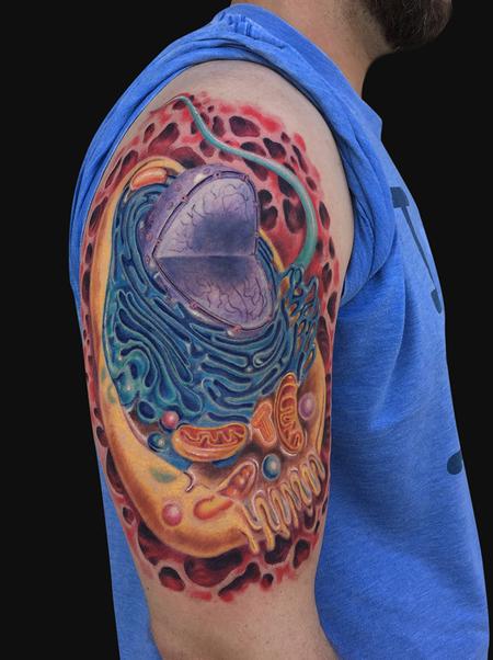 Tattoos - Animal Cell Tattoo - 102123