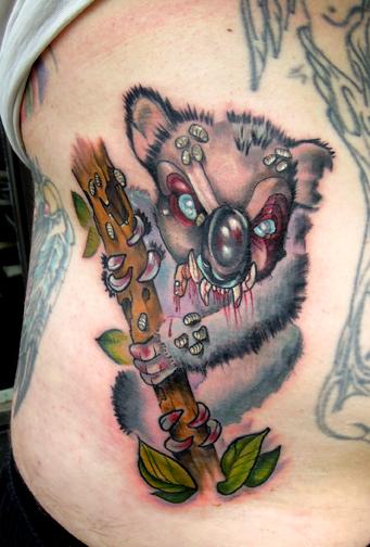 Katelyn Crane - Drop Bear Tattoo