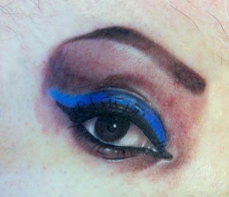 Tattoos - Realistic eye - 67540