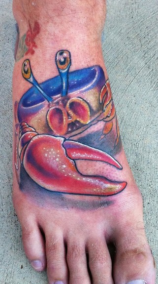 Fiddler Crab Tattoos