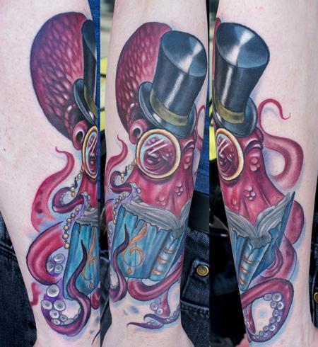 Katelyn Crane - Octopus tattoo