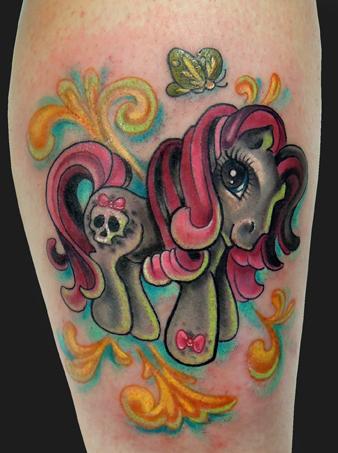 Katelyn Crane - My Little Pony Tattoo