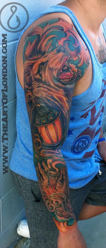 jesus lion tattoo