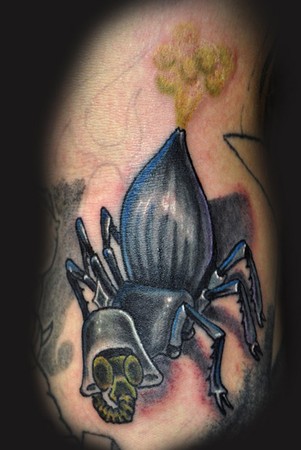 Katelyn Crane - Stink Bug Tattoo