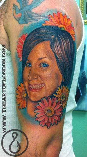 Gerber+daisy+tattoo+images
