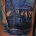 Pirate Ship Tattoo Tattoo Design Thumbnail