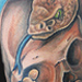 Tattoos - Rattlesnake and Skull - 47074