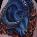 Aries Ram head tattoo Tattoo Design Thumbnail