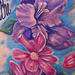 Tattoos - Gladiola and Aster flowers - 47072
