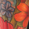 Tattoos - Hawaiian flowers tattoo - 56310