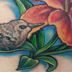 Tattoos - Hummingbird and Lilies - 48796