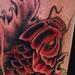Angry Koi Fish Tattoo Tattoo Design Thumbnail