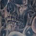 Tattoos - Skull and Lilies - 44145