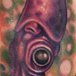 Tattoos - Purple Squid Tattoo - 57039