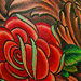 Tattoos - Roses and Filigree Half Sleeve Tattoo - 48864