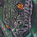 Green Tree Python Tattoo Tattoo Design Thumbnail