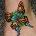 tattoo galleries/ - Butterfly Foot Tattoo - 59644