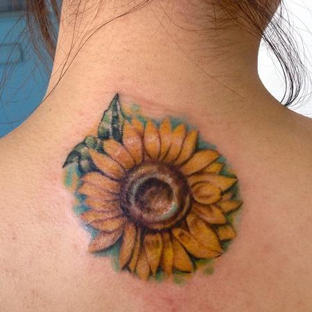 Tattoos - Sunflower tattoo - 74768