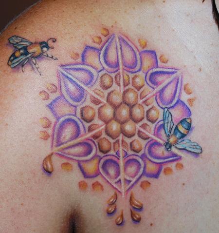 Mallory Johnstone - Honeycomb Mandala