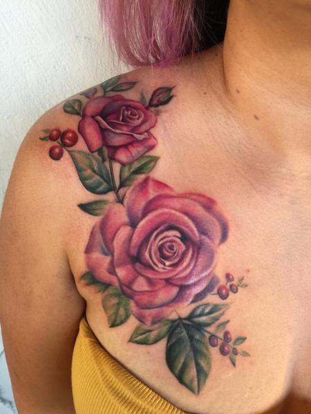 rose tattoo Tattoo Design Thumbnail
