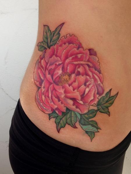 Tattoos - Vintage Peony - 91186