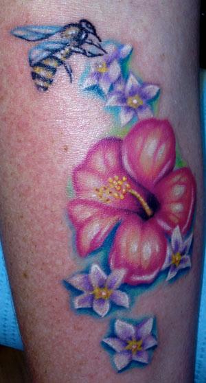 Mallory Johnstone - Hibiscus with Tuberose
