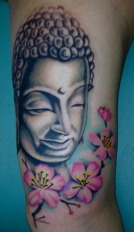 Mallory Johnstone - Buddha Tattoo