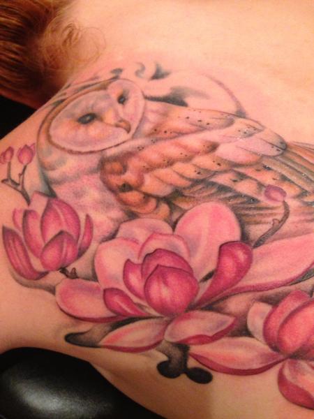 Tattoos - Barn owl (detail) - 93357