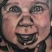 black and gray portrait tattoo Tattoo Thumbnail