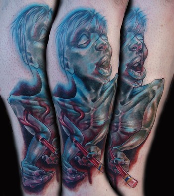 Tattoos - Mark Blanchard - ZOMBIE