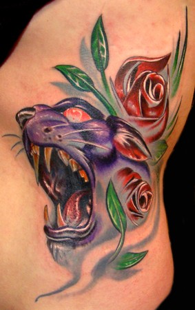 Looking for unique Mark Blanchard Tattoos?  TARA'S PANTHER